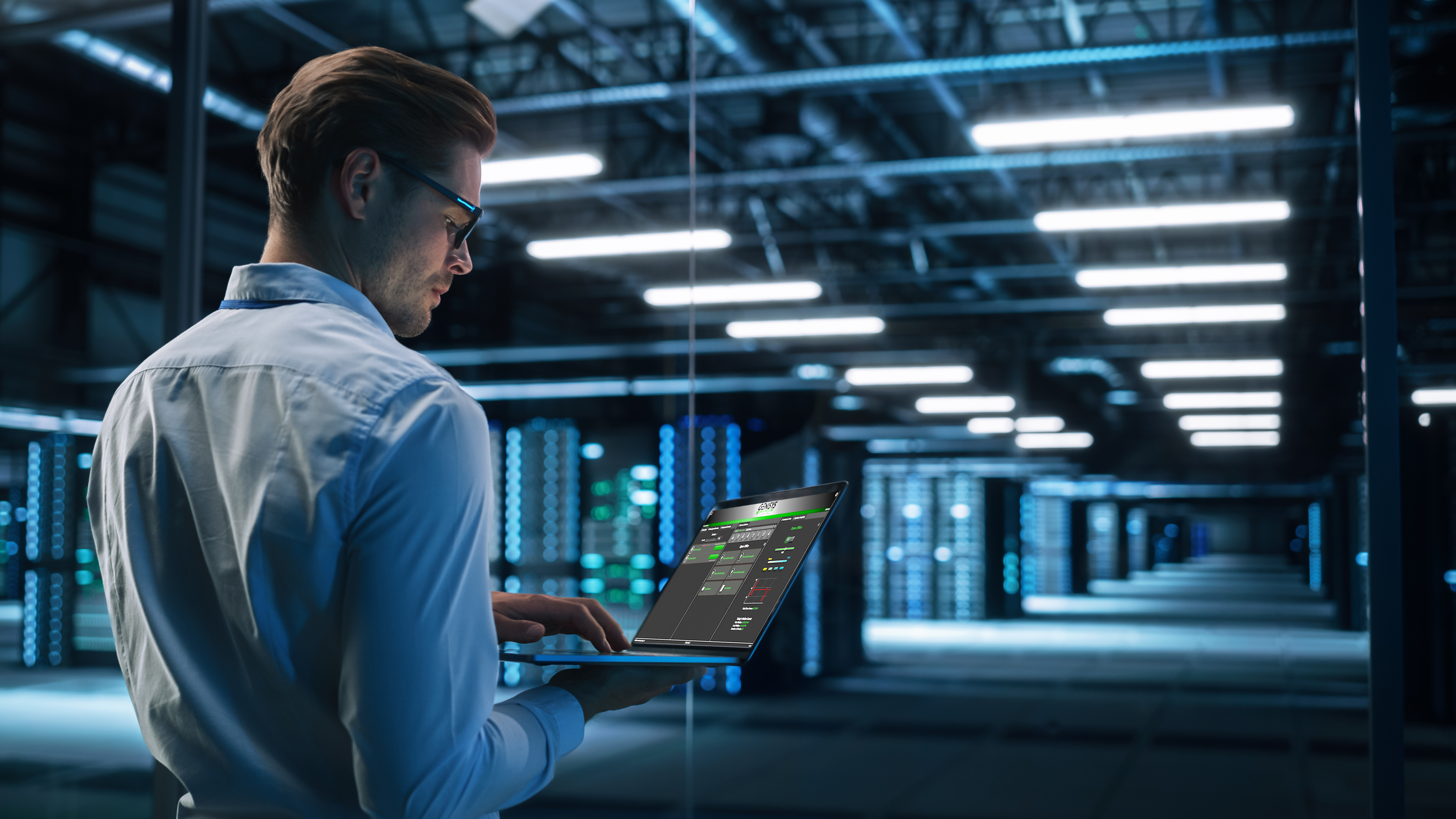 PoE Lighting for Data Centers - GENISYS PoE Lighting