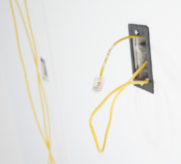 Ethernet cabling for a GENISYS PoE lighting install