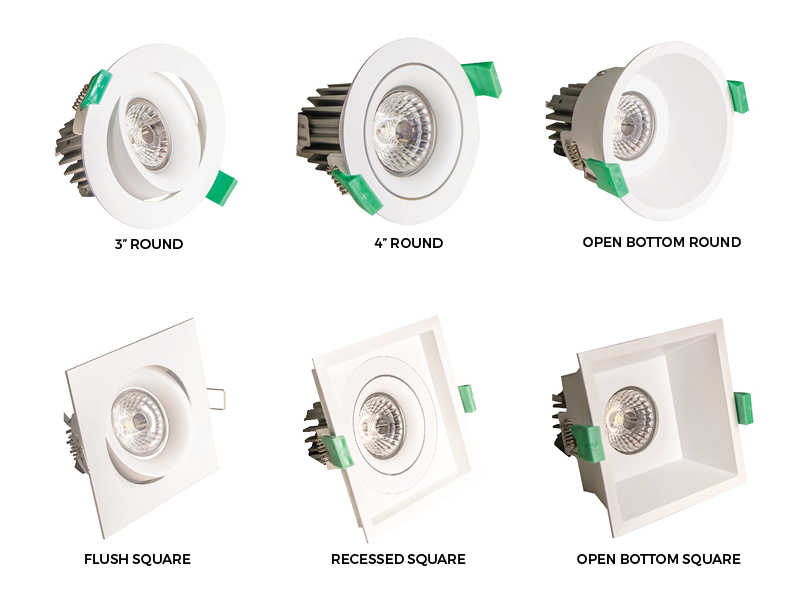 GENISYS Envision Light Series trim options