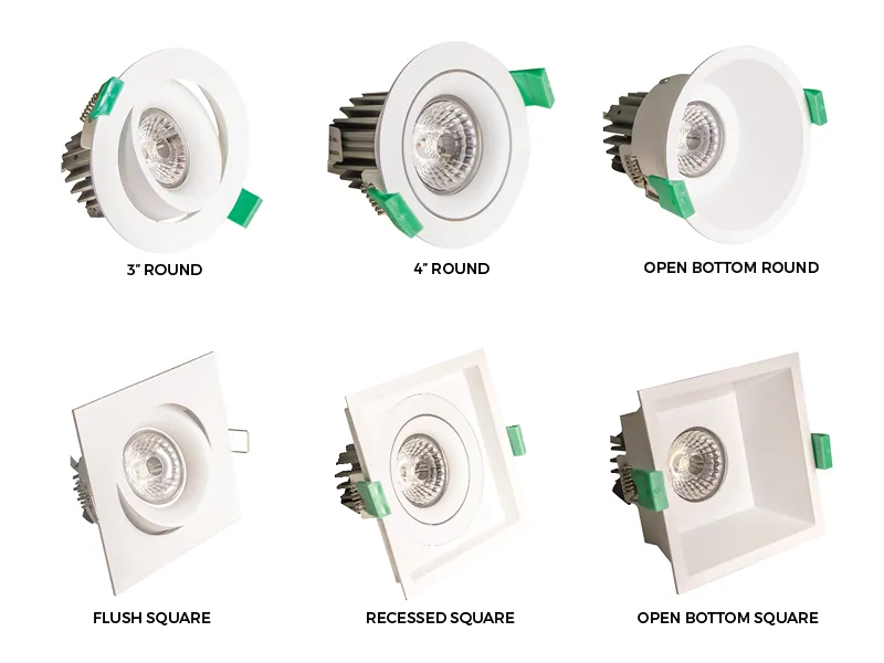 GENISYS Envision Light Series trim options