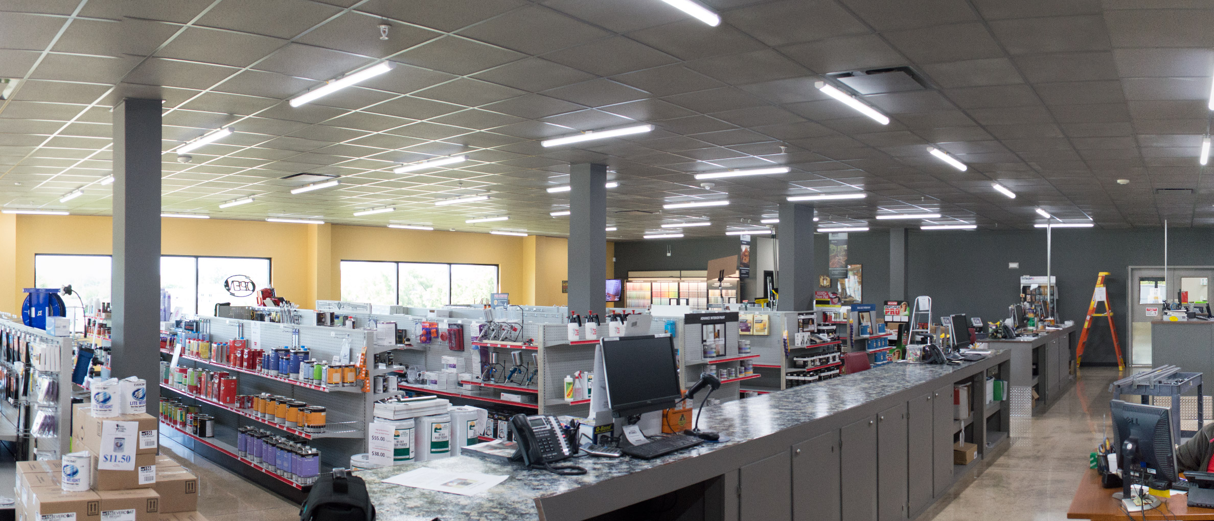 The Body Parts Store rebuilt facility with GENISYS PoE lighting