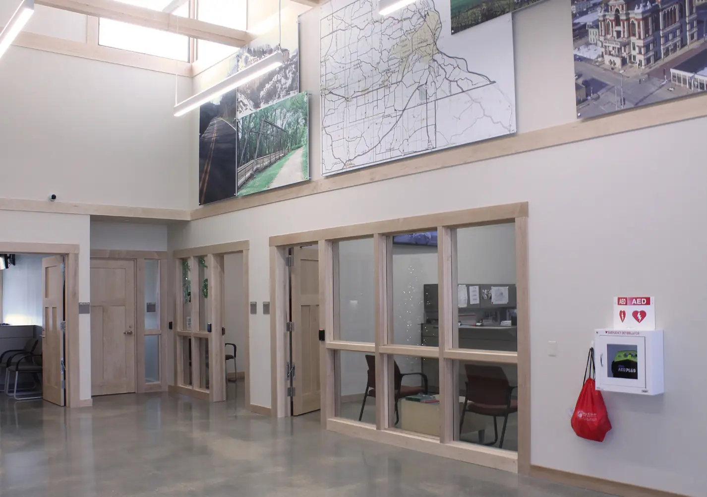 Dubuque County West Campus with GENISYS PoE lighting